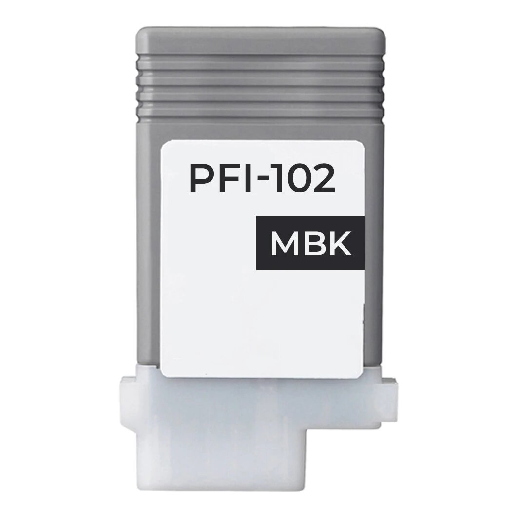 Huismerk Canon PFI-102MBK (0894B001) inktcartridge mat zwart