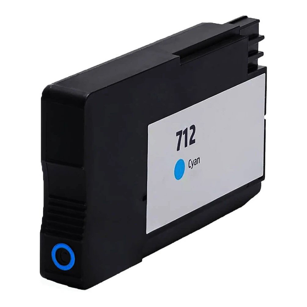 Huismerk HP 712 (3ED67A) inktcartridge cyaan