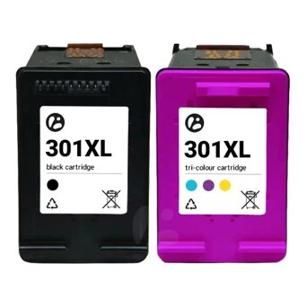 Huismerk HP 301XL (CH563EE + CH564EE) inktcartridges voordeelbundel