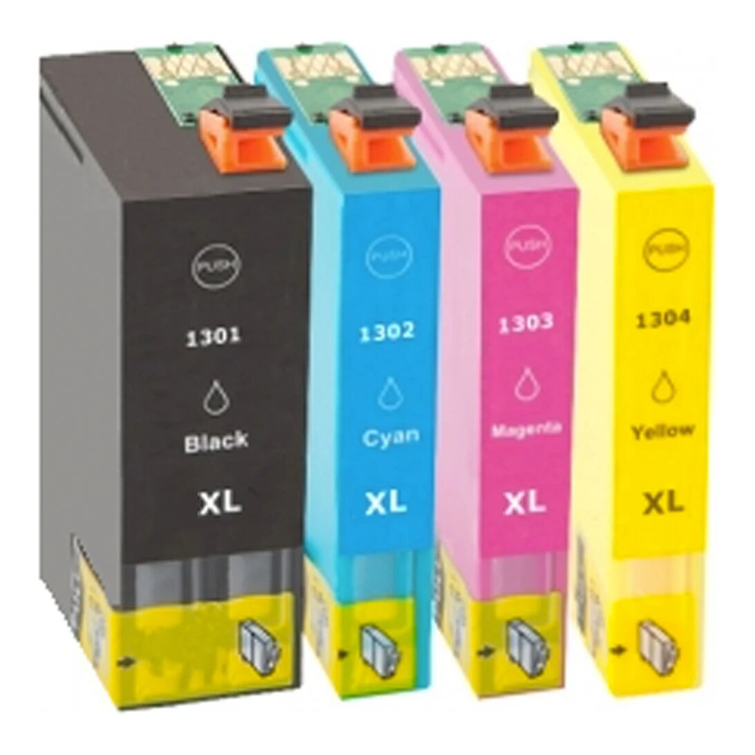 Huismerk Epson T1306 XL inktcartridges voordeelbundel