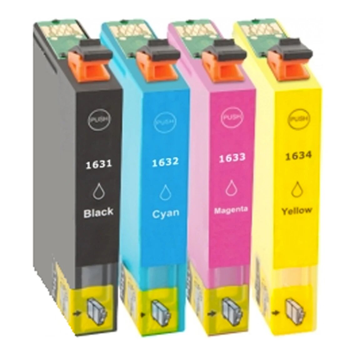 Huismerk Epson 16 XL (T1636) inktcartridges voordeelbundel