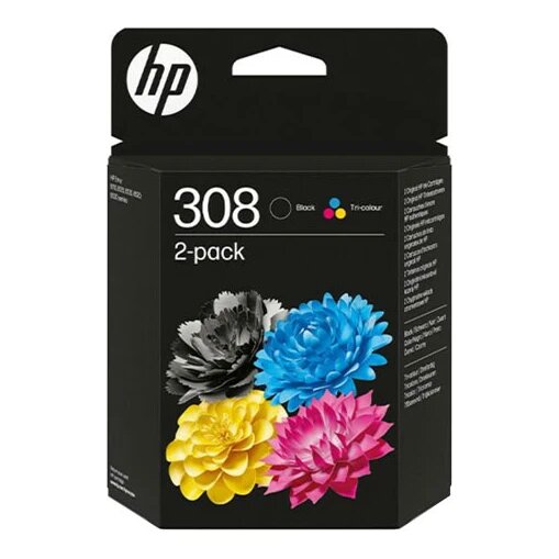 HP 308 (6L6S6UE) voordeelbundel (origineel)