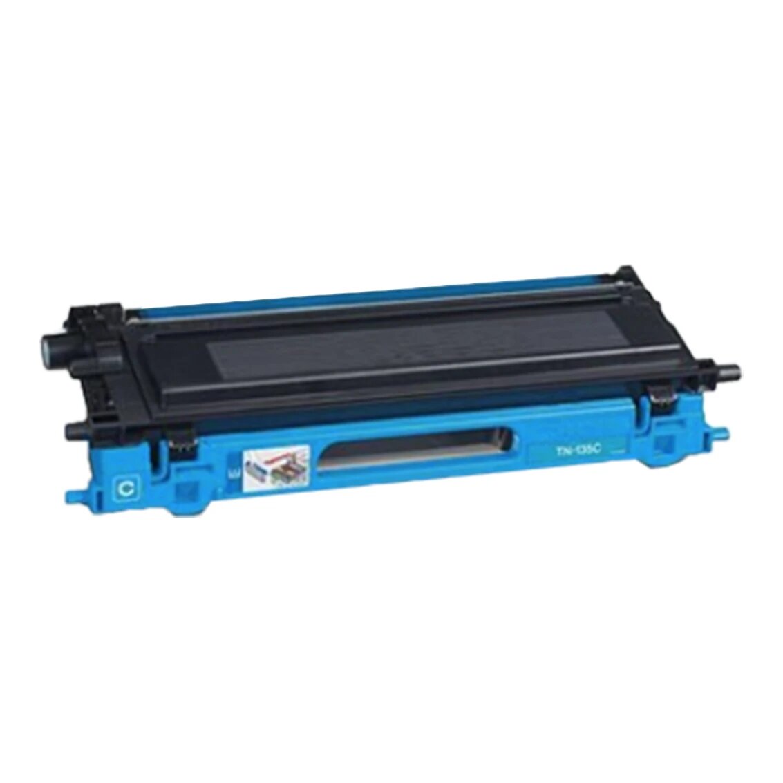Huismerk Brother TN-135C toner cyaan hoge capaciteit