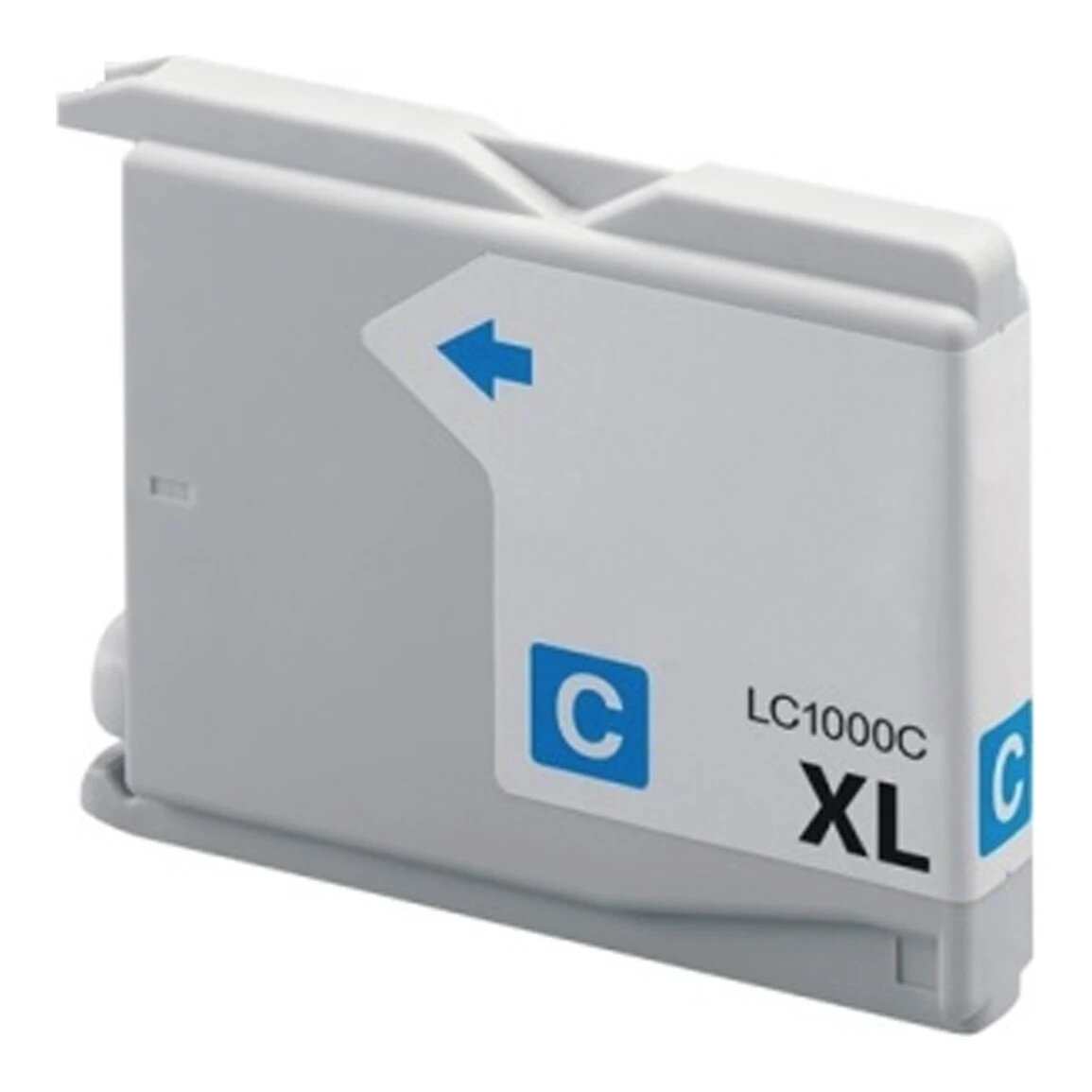 Huismerk Brother LC-1000C XL inktcartridge cyaan