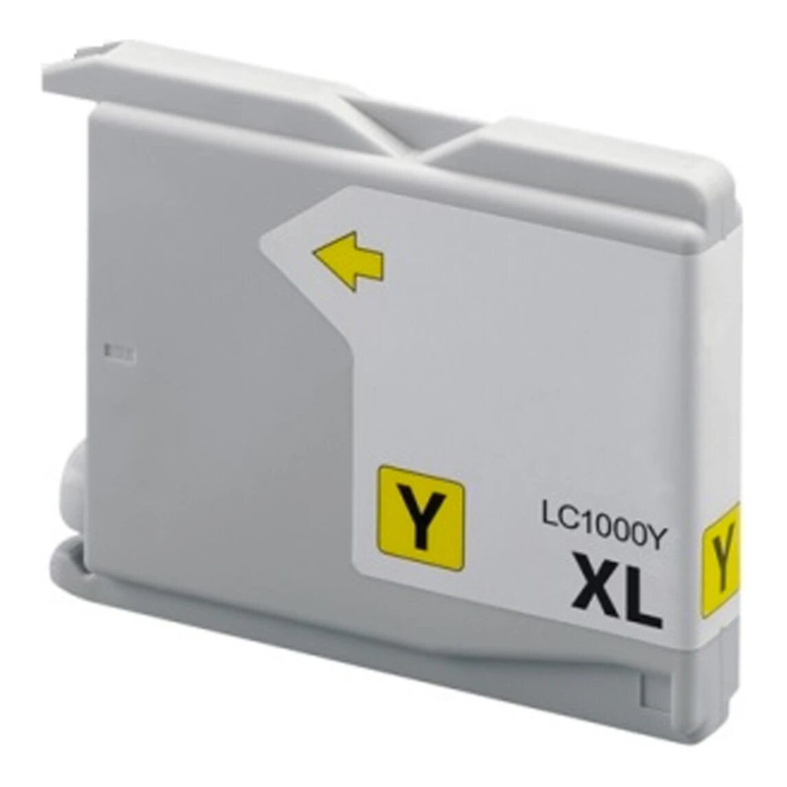 Huismerk Brother LC-1000Y XL inktcartridge geel