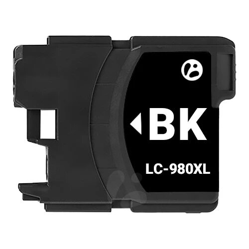 Huismerk Brother LC-980BK XL inktcartridge zwart