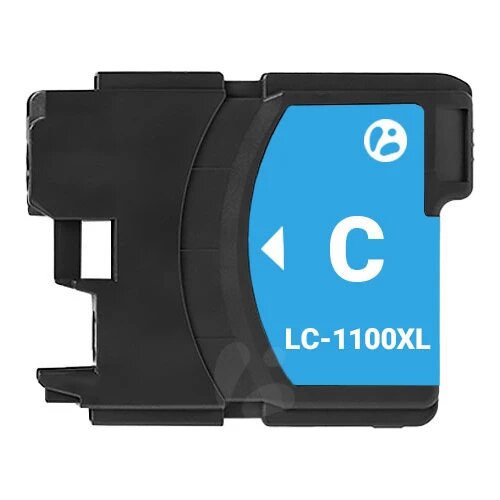 Huismerk Brother LC-1100C XL inktcartridge cyaan