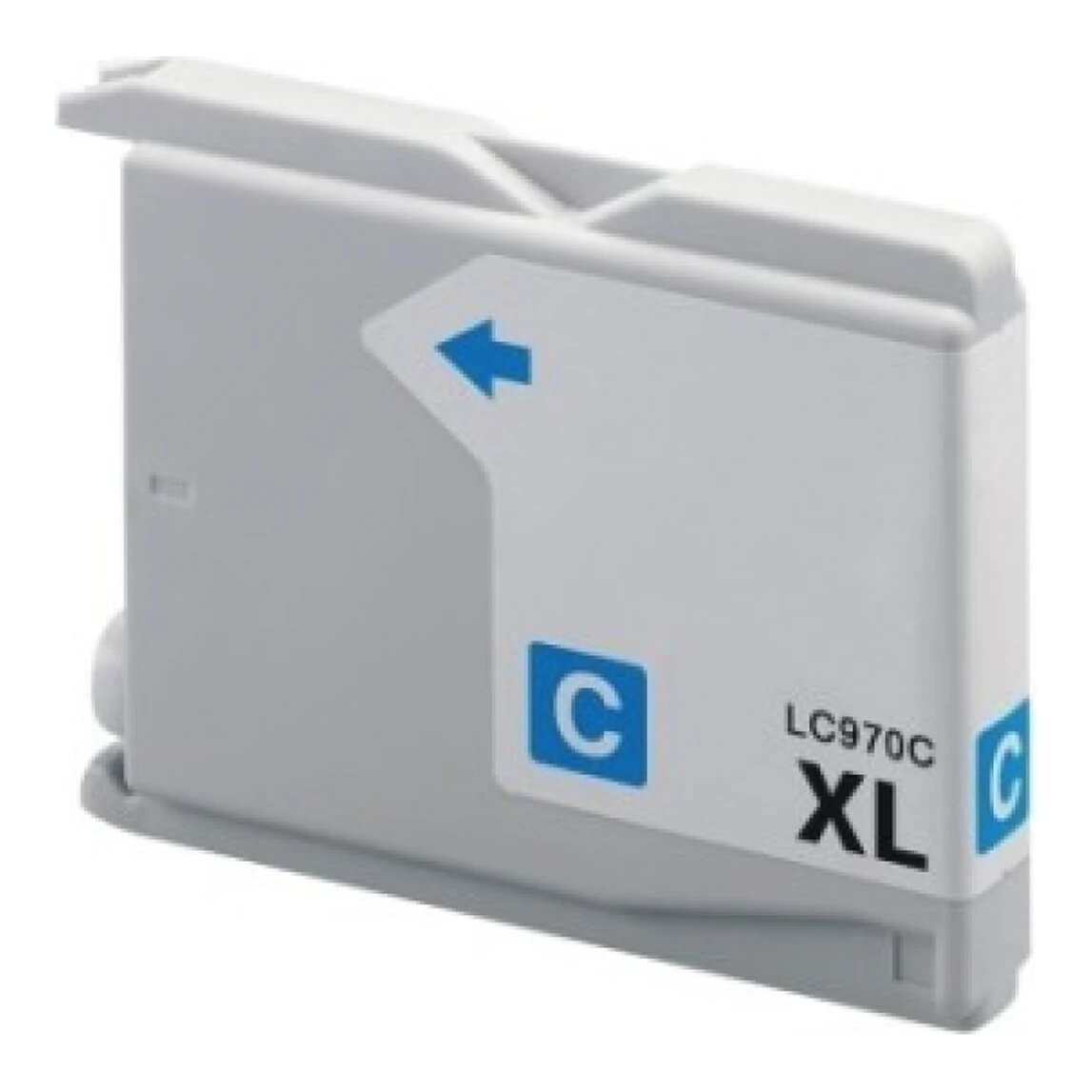 Huismerk Brother LC-970C XL inktcartridge cyaan