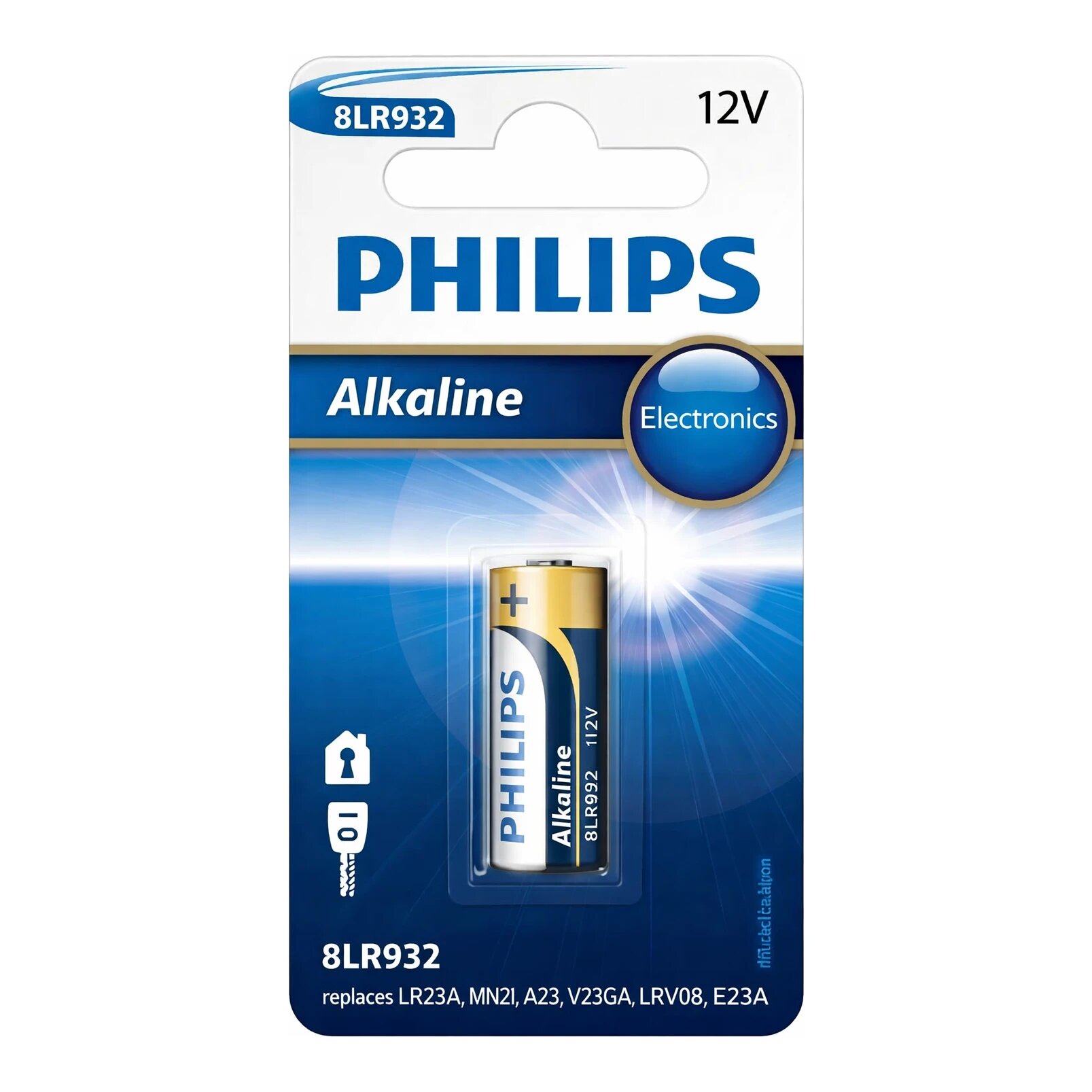 Philips V23GA / A23 / E23A / 8LR932 batterij