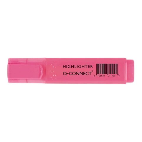 Q-connect markeerstift roze