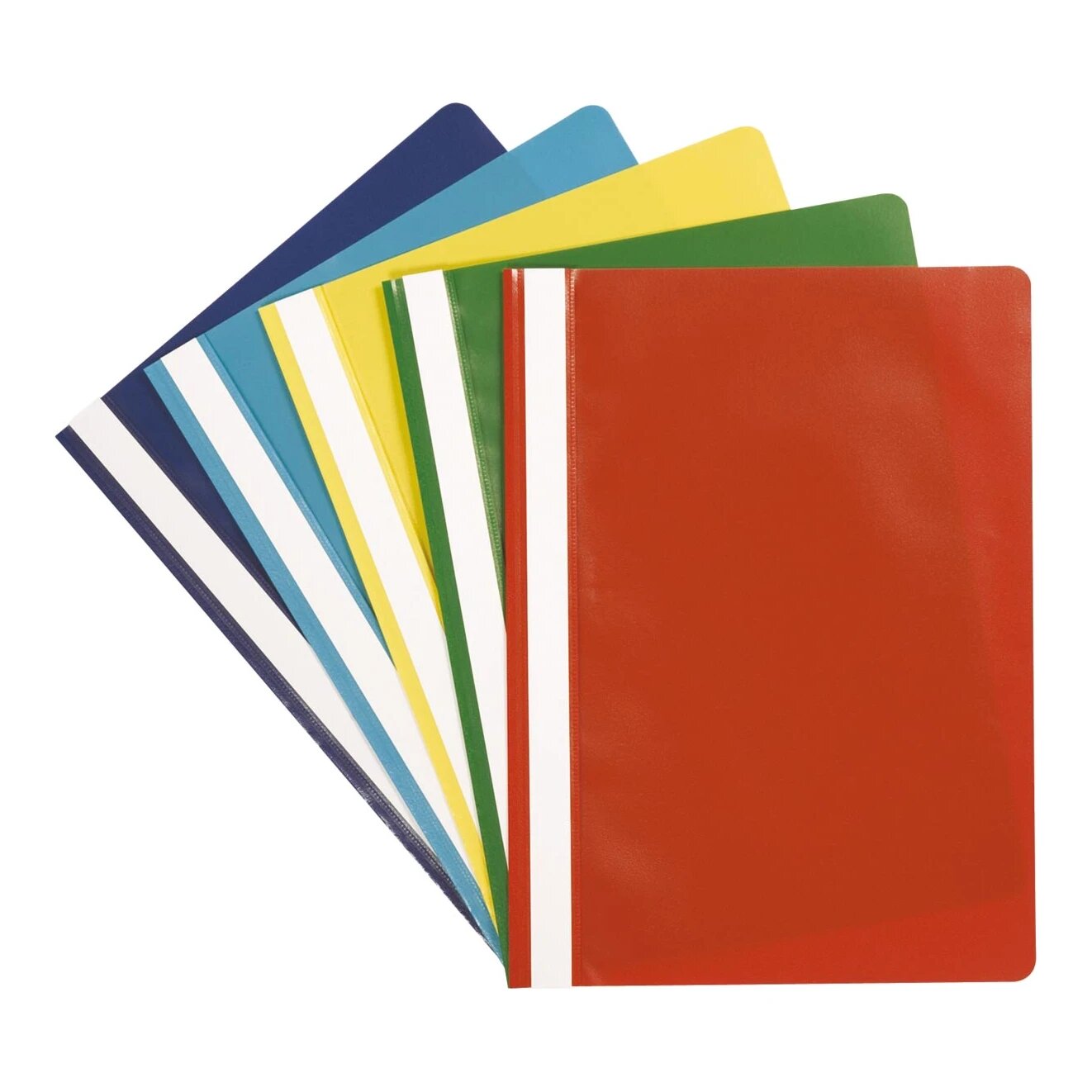 Q-connect A4 snelhechter geassorteerde kleuren (5 stuks)