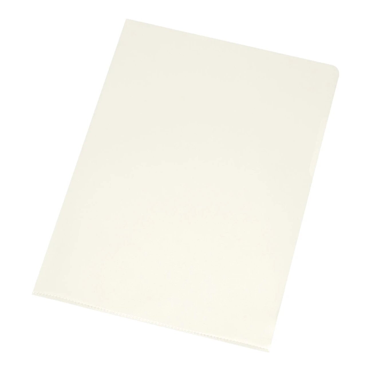 Q-connect L-map, gekorreld, 120 micron, pak van 10 stuks