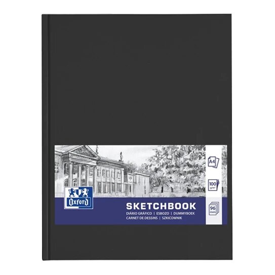 Oxford schetsboek A4, 100 g/m² (96 vellen) 