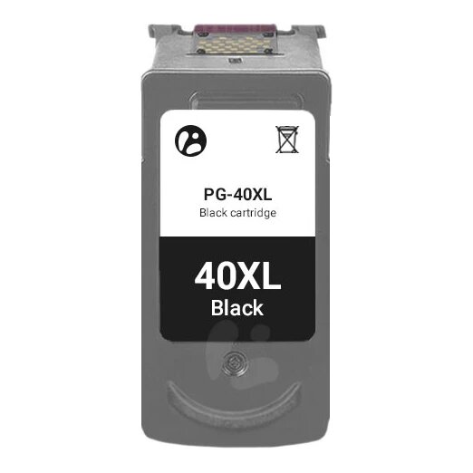 Huismerk Canon PG-40XL inktcartridge zwart