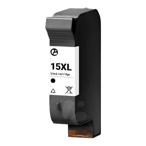 Huismerk HP 15XL (C6615DE) inktcartridge zwart