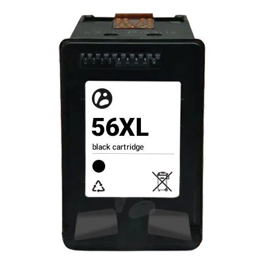 Huismerk HP 56XL (C6656AE) inktcartridge zwart