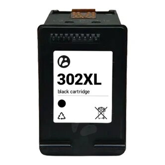 Huismerk HP 302XL (F6U68AE) inktcartridge zwart