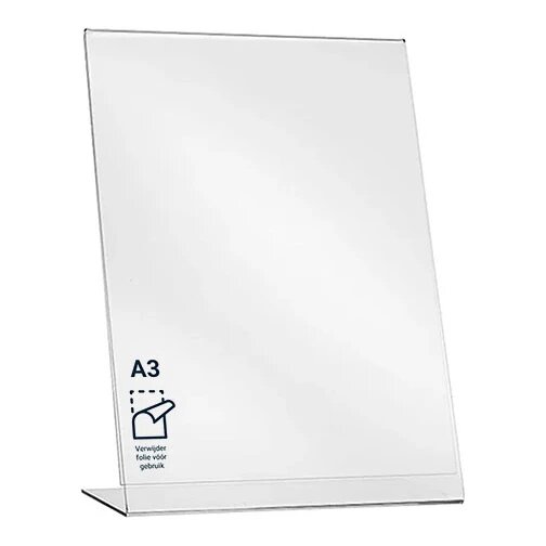 Huismerk folderhouder L-standaard A3