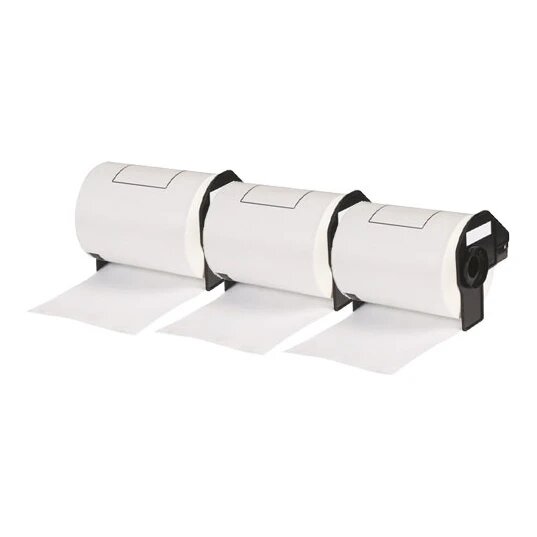3x Brother DK-11241 compatible PostNL verzendlabels, 102 mm x 152 mm