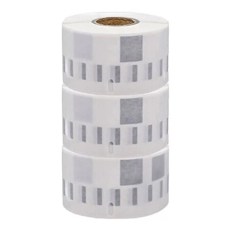 3x Dymo 99013 / S0722410 compatible Labelwriter 550 transparante labels, 36 mm x 89 mm