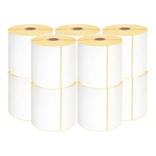 10x Zebra compatible labels, 102 mm x 192 mm