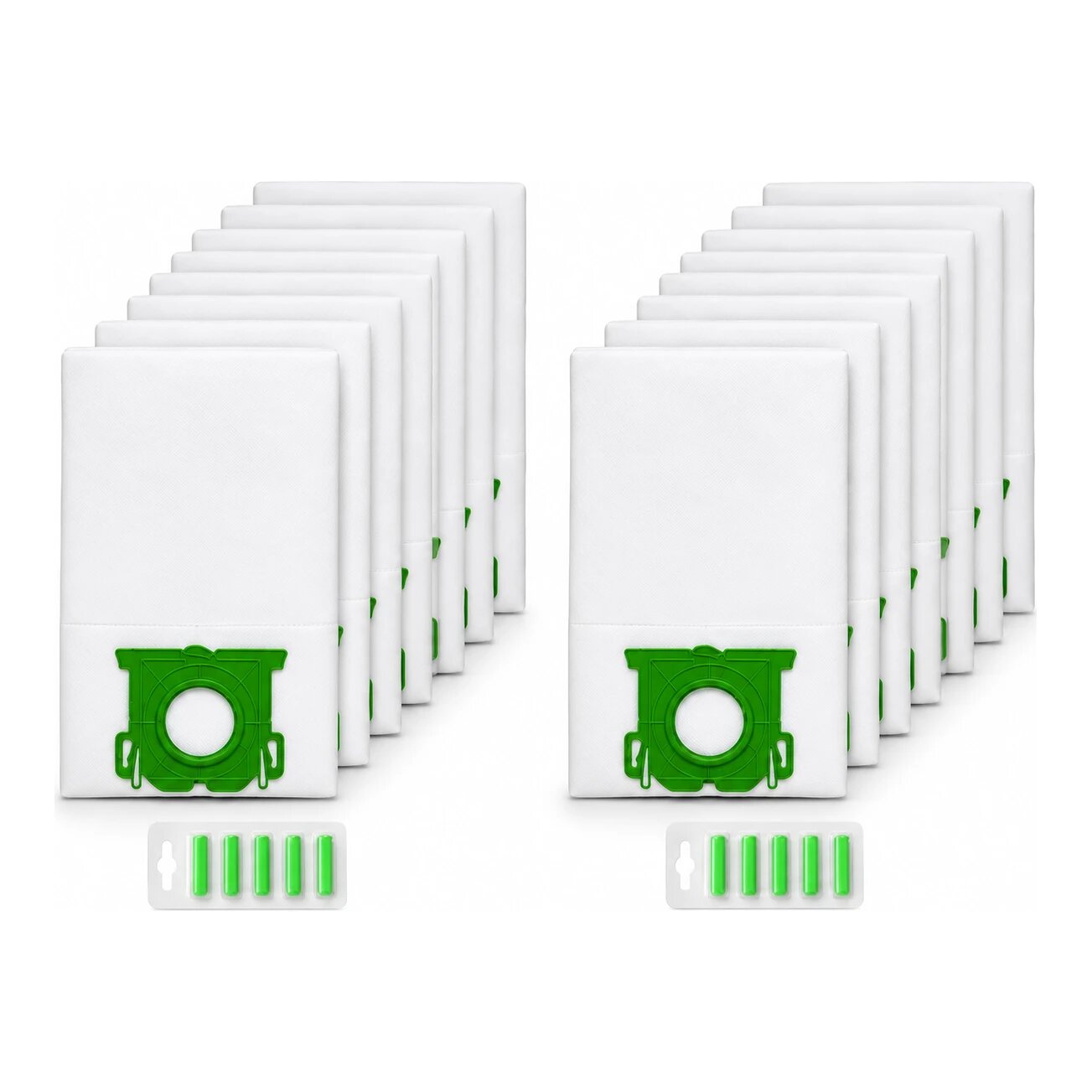 SEBO Airbelt K series stofzuigerzakken 16 stuks + 10 geurstaafjes (eigen merk)