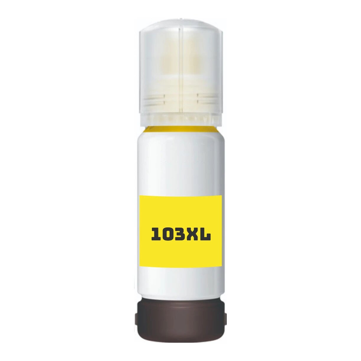 Huismerk Epson 103 (T00S44A) inkttank geel