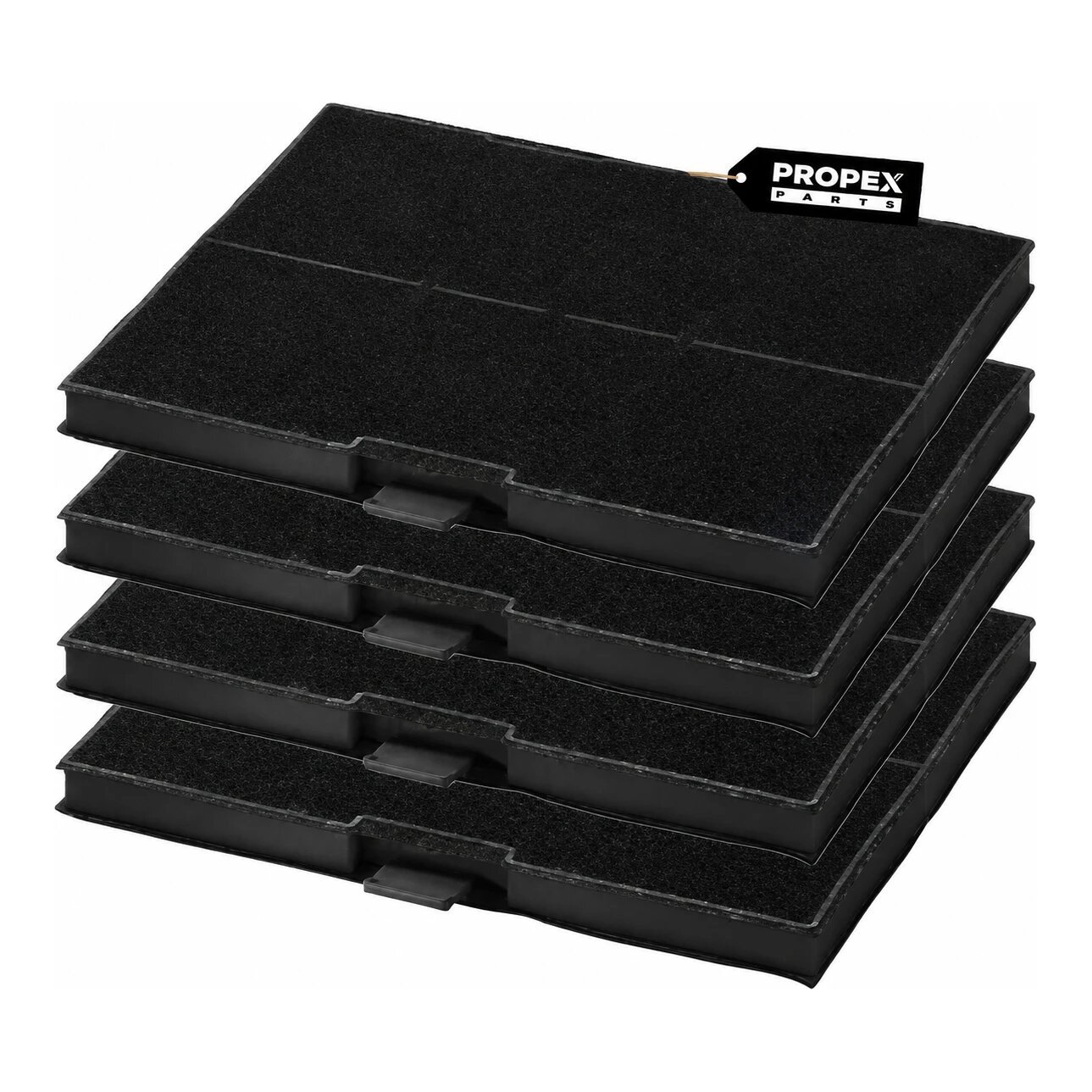 Bosch/Siemens LZ53451/11026771/00705432 koolstoffilter afzuigkap 4 stuks (Propex Parts)