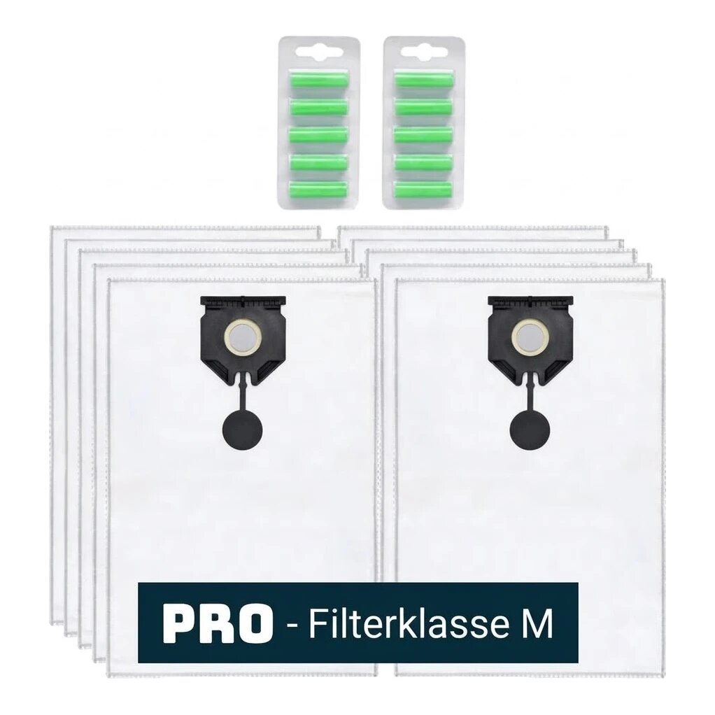 Kärcher NT30/1 series PRO stofzuigerzakken 10 stuks + 10 geurstaafjes (eigen merk)