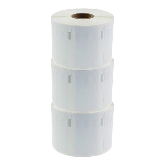 3x Dymo 11354 / S0722540 compatible labels verwijderbaar, 57 mm x 32 mm