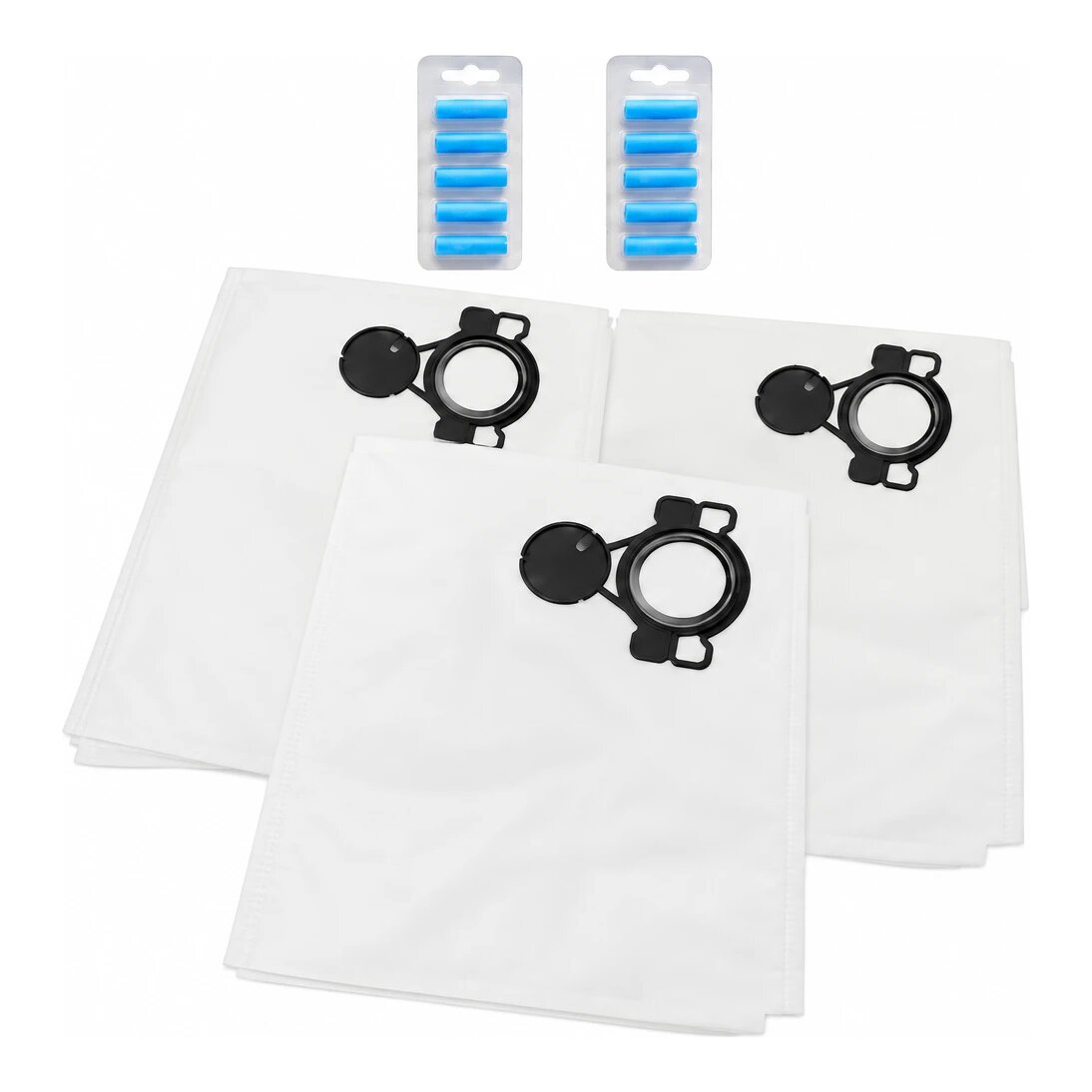 Nilfisk Attix 30 / 40 / 50 series PRO stofzuigerzakken 10 stuks + 10 geurstaafjes (Propex Parts)