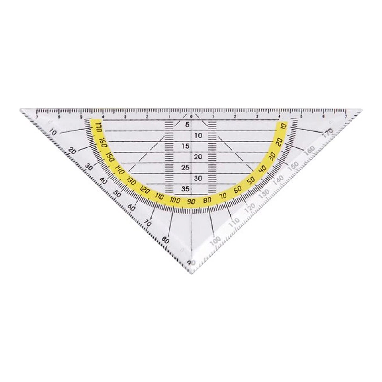 Quantore geodriehoek (14 cm)