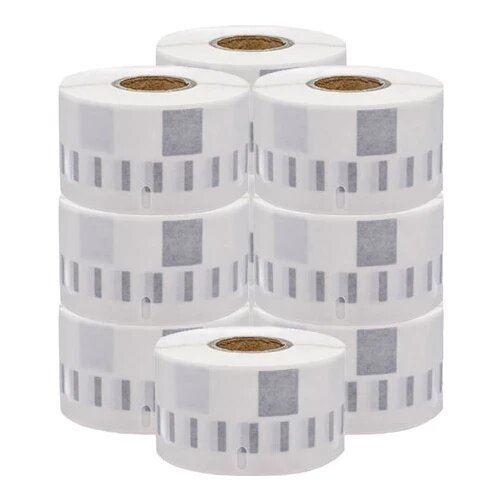10x Dymo 99013 / S0722410 compatible transparante labels, 36 mm x 89 mm