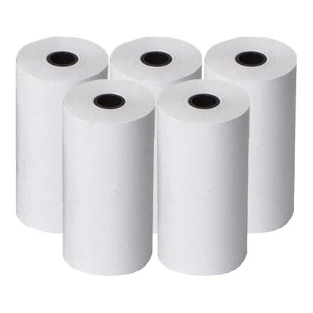 Huismerk thermische kassarol 57x30x8 mm - 10 meter (5 stuks)