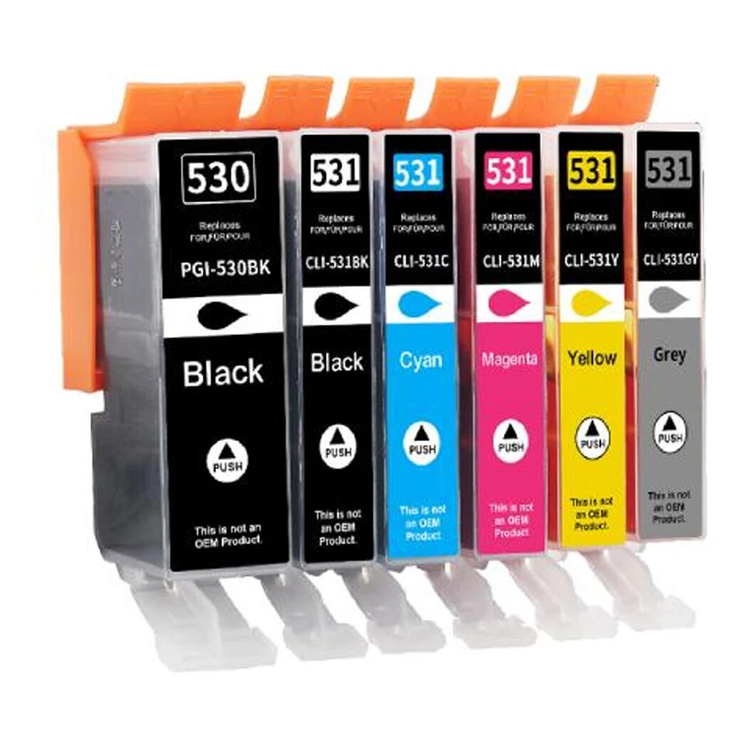 Huismerk Canon PGI-530 + CLI-531 inktcartridges voordeelbundel (6set)