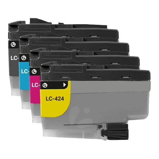 Huismerk Brother LC-424VAL inktcartridges voordeelbundel
