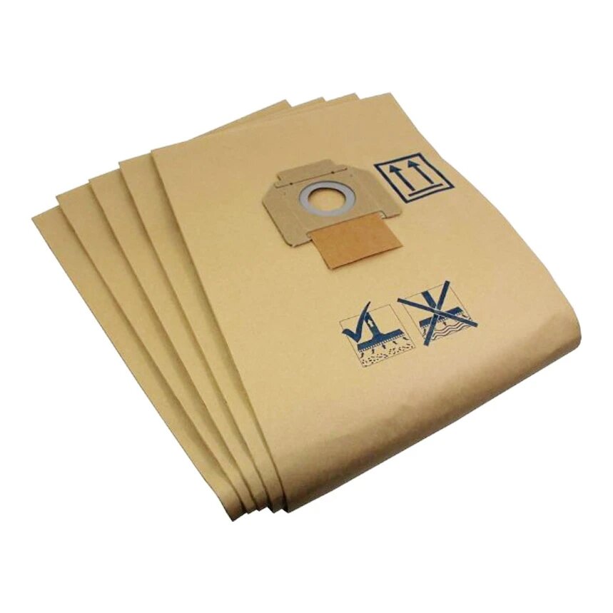 Nilfisk 302001484 papieren stofzuigerzakken 5 stuks (origineel)