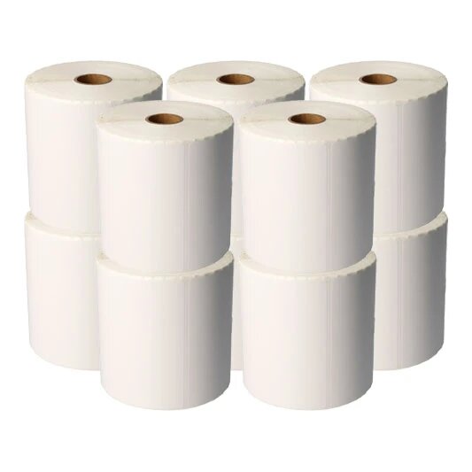 10x Zebra compatible DHL verzendlabels, 102 mm x 210 mm
