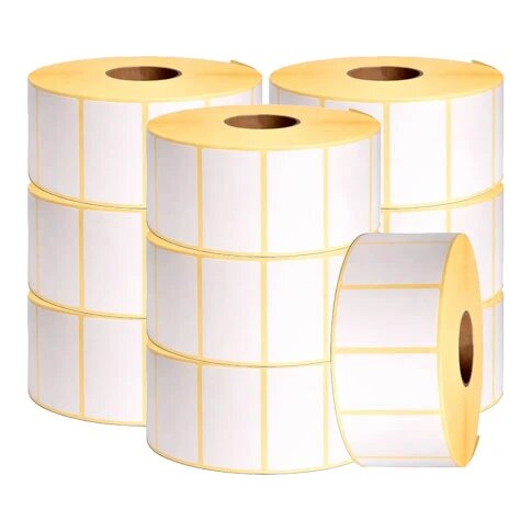 10x Zebra (3007208-T) compatible labels, 31 mm x 22 mm