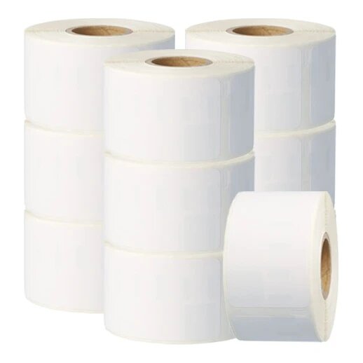 10x Dymo 11356 / S0722560 compatible labels verwijderbaar, 41 mm x 89 mm