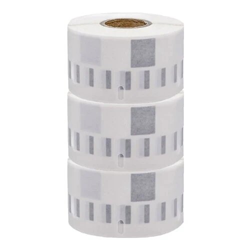 3x Dymo 99013 / S0722410 compatible transparante labels, 36 mm x 89 mm
