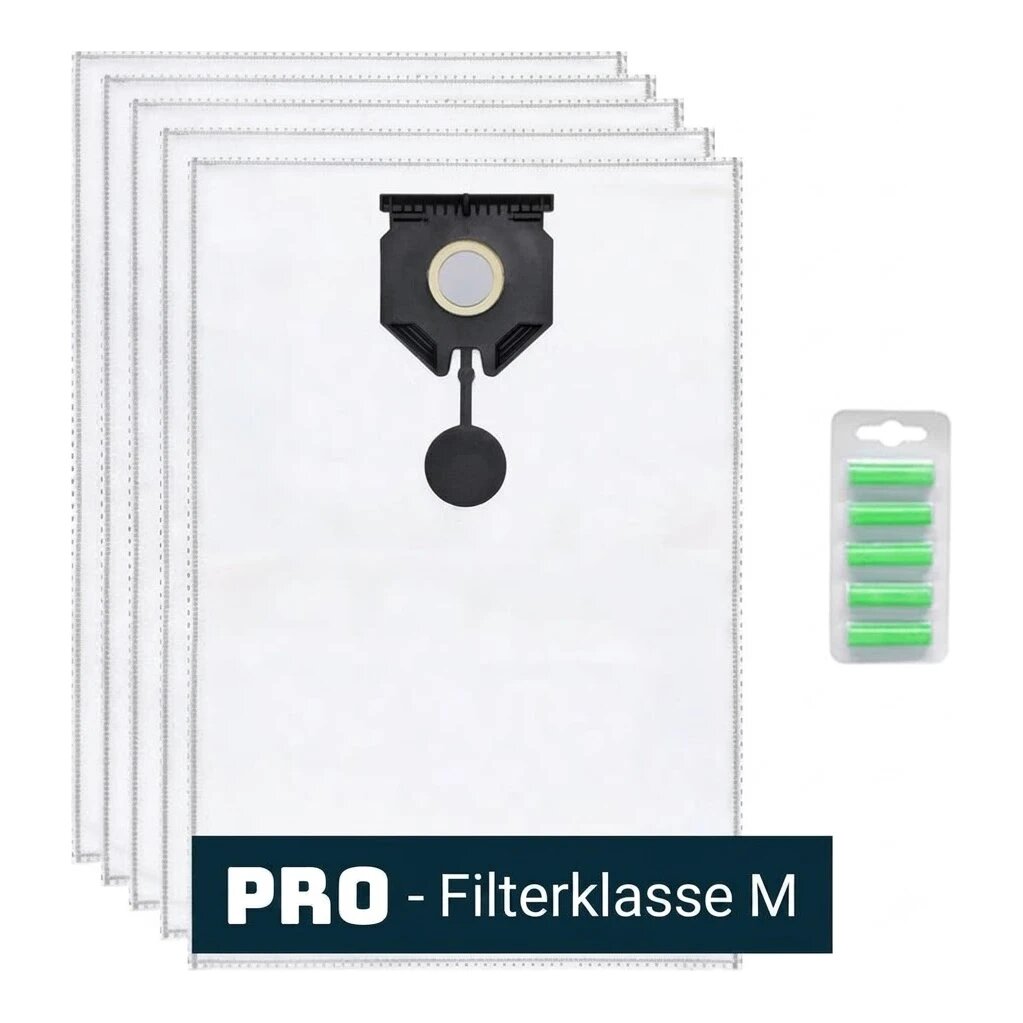 Kärcher NT30/1 series PRO stofzuigerzakken 5 stuks + 5 geurstaafjes (eigen merk)
