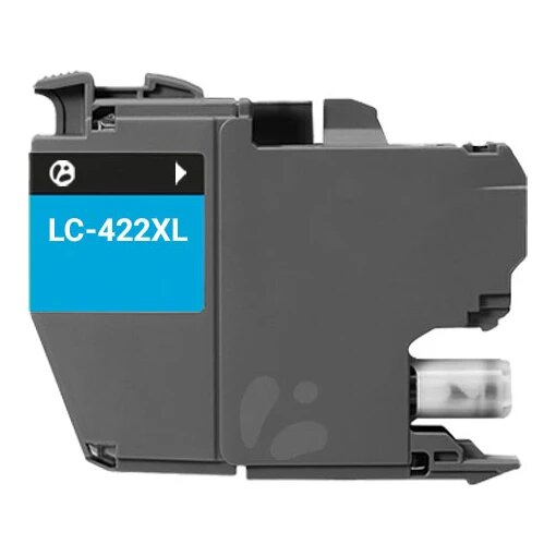Huismerk Brother LC-422C XL inktcartridge cyaan