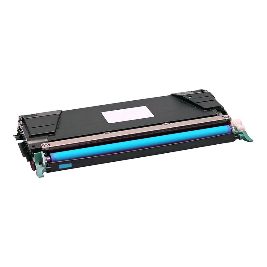 Huismerk Lexmark X746A1CG toner cyaan