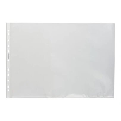 Pergamy A3 landschape insteekhoezen, generfd, 11-gaats, 80 micron (100 stuks)