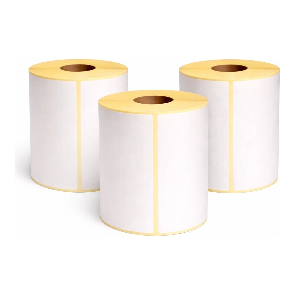 3x Zebra compatible labels, 70 mm x 50 mm