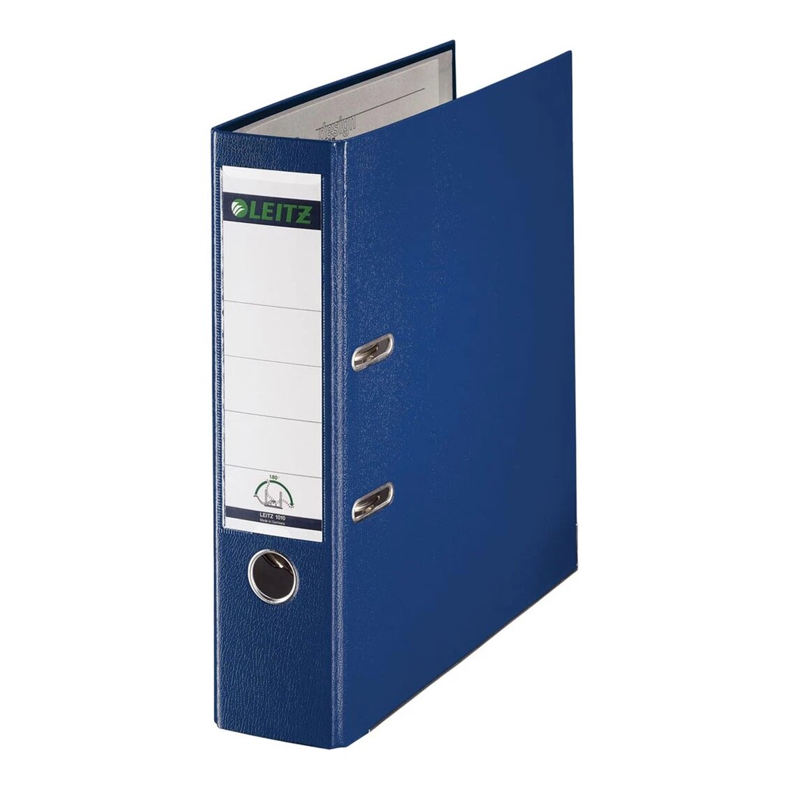 Leitz A4 ordner, karton, rug van 8 cm, blauw