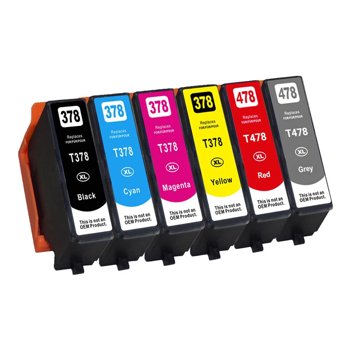 Huismerk Epson 378 / 478 XL inktcartridges voordeelbundel