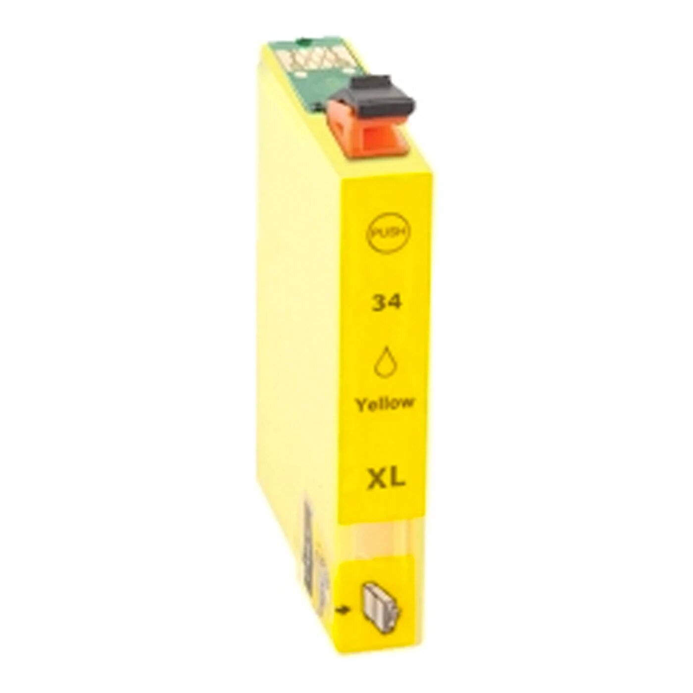 Huismerk Epson 34 XL (T3474) inktcartridge geel