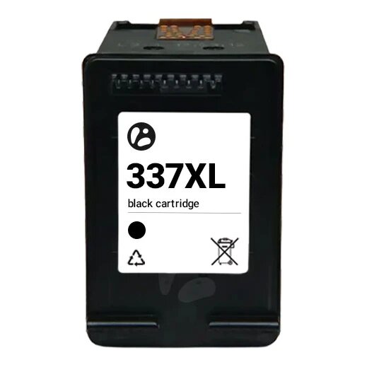 Huismerk HP 337XL (C9364EE) inktcartridge zwart